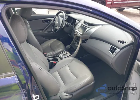 2013 Hyundai Elantra Limited z USA, uszkodzony, nr VIN 5NPDH4AEXDH369923